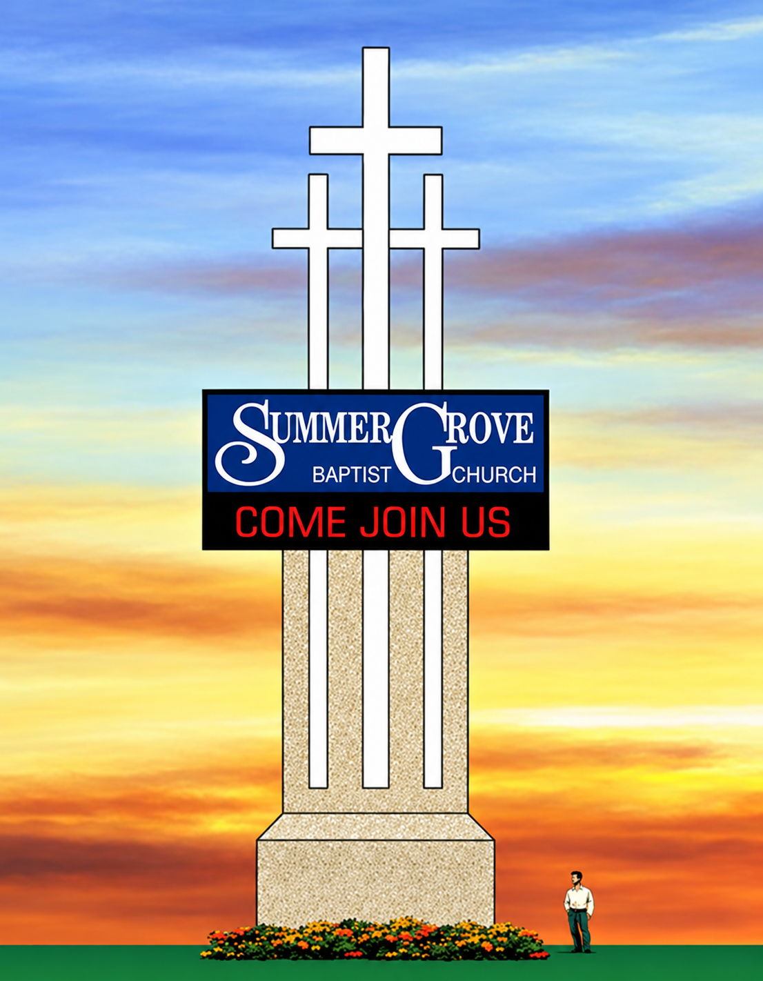 Crosses 44