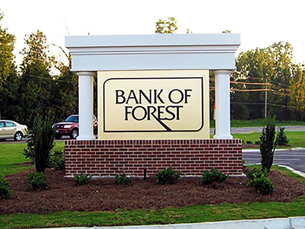 Bank Sign