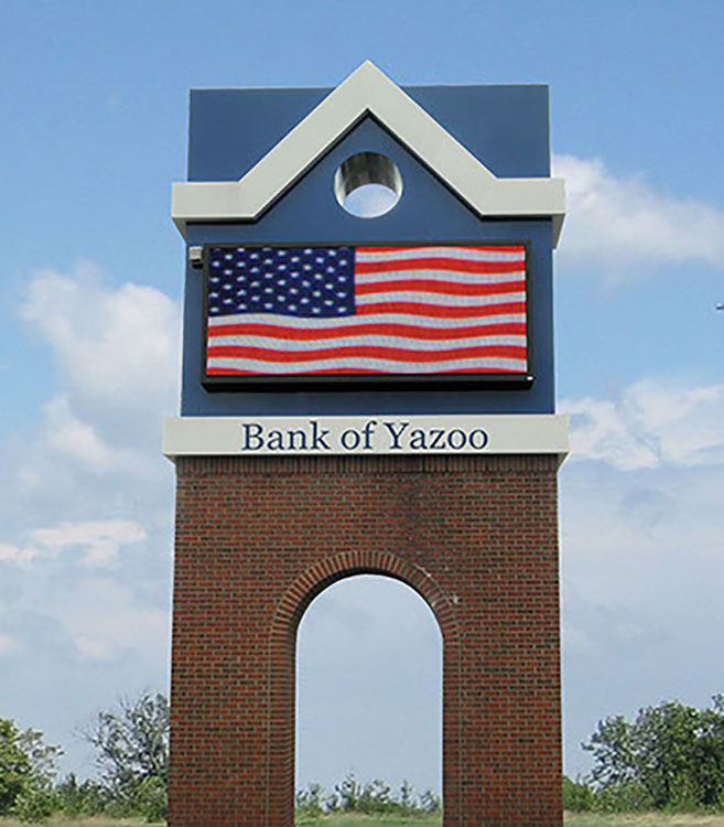 Bank Sign