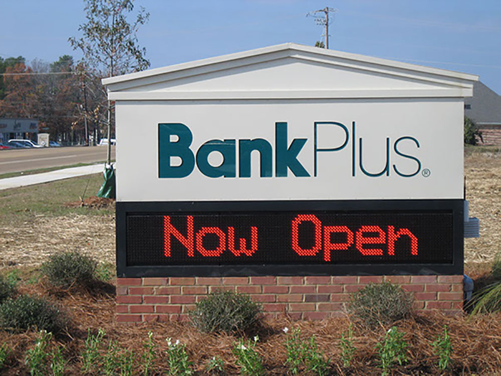 Bank Sign