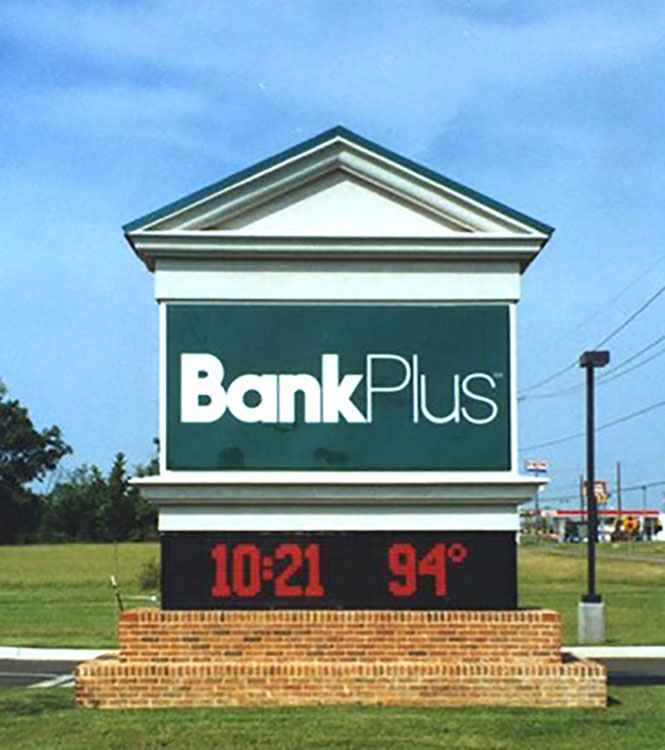 Bank Sign