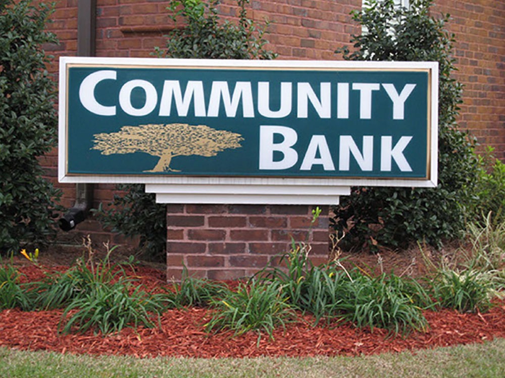 Bank Sign