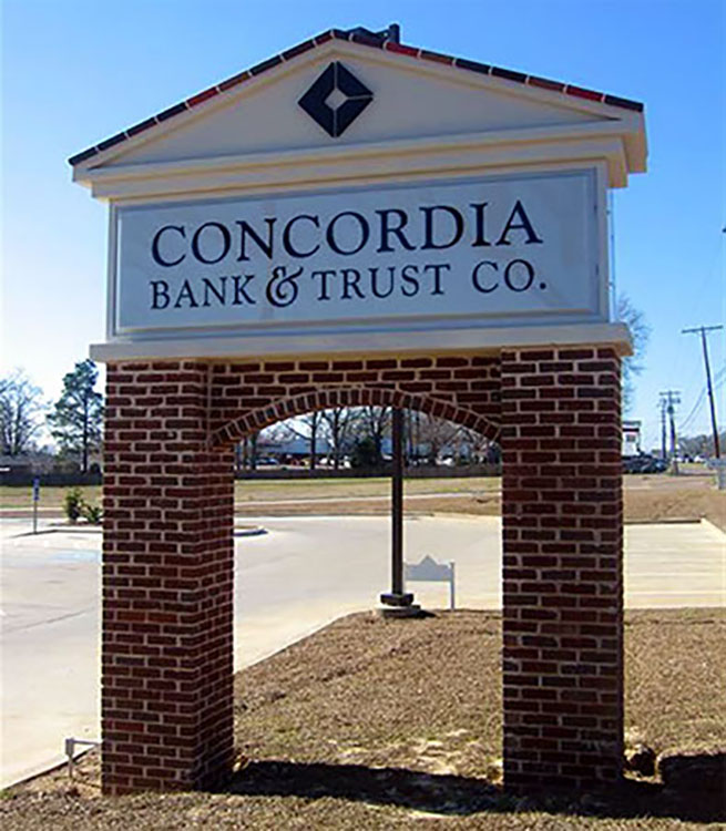 Bank Sign