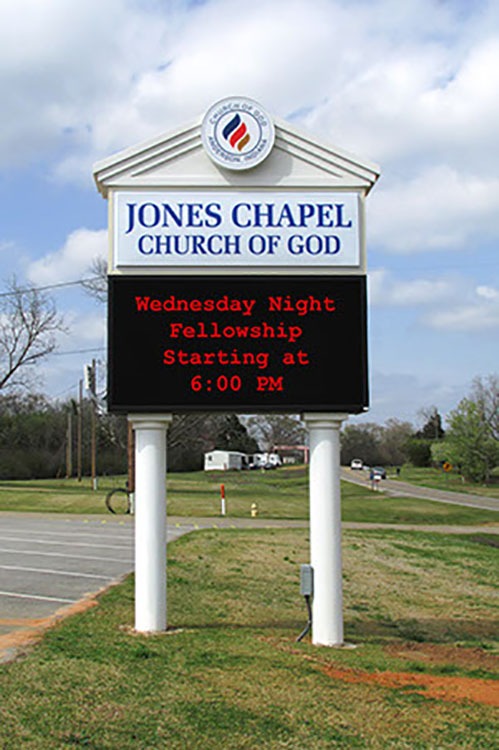 Church Sign Concept Art