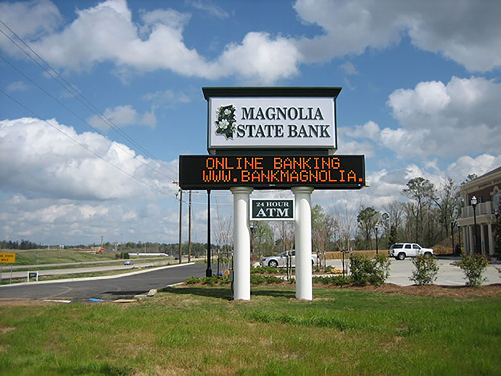 Bank Sign