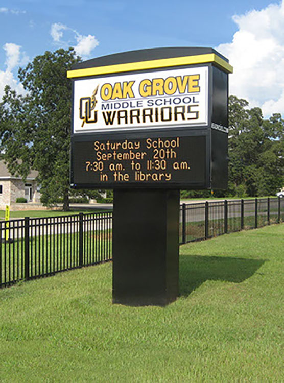 School Sign