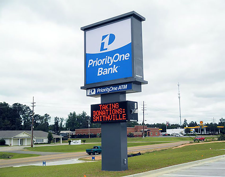 Bank Sign