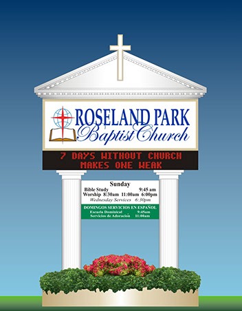 Church Sign Concept Art