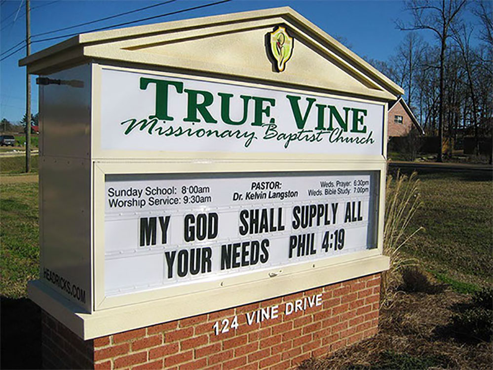 Church Sign