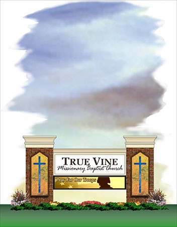 Church Sign Concept Art