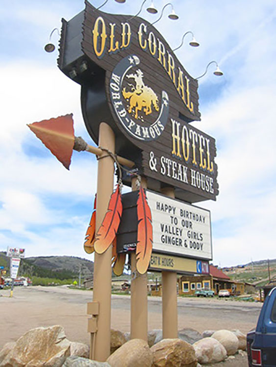 Old Corral - Centennial, WY