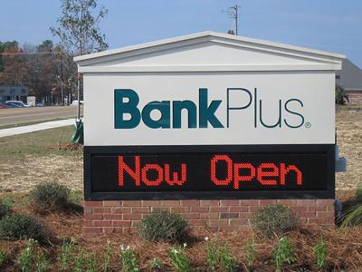 Bank Sign