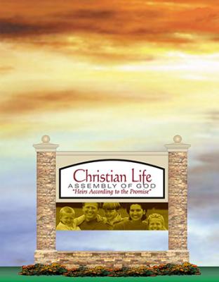 Church Sign Concept Art