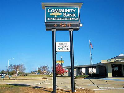 Bank Sign