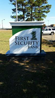 Bank Sign