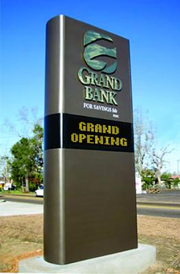 Bank Sign