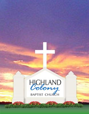 Church Sign Concept Art
