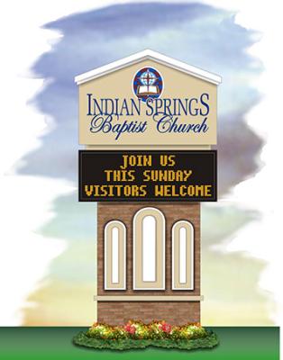 Church Sign Concept Art