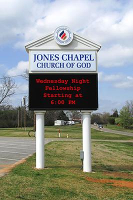 Church Sign Concept Art