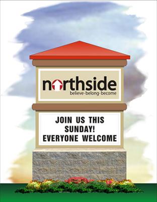 Church Sign Concept Art