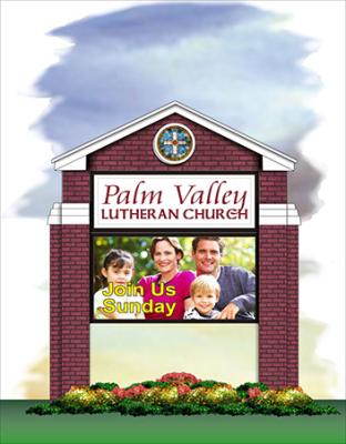 Church Sign Concept Art