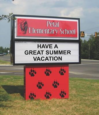 School Sign